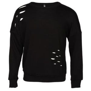 Revelation, Distressed long sleeve shirt, size 10.  (35)